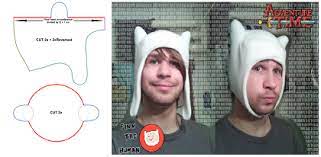 Finn Hat Pattern By Nekorushi On Deviantart Hat Patterns To Sew Hat Pattern Adventure Time Hat