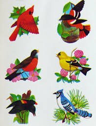 Dennison Bird Stickers