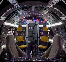 Millennium Falcon Interior Cockpit Star Wars Models Star Wars Ships Millenium Falcon