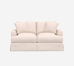 Our 2 seater sofas are small but perfectly formed. Sullivan Deep Seat Slipcovered Fabric Sofa Collection Pottery Barn