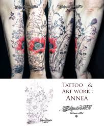 Alle unsere vorlagen liegen sind als pdf hinterlegt und auf din a4 optimiert! Blumen Tattoos Von Annea Studio Skinworxx Hamburg
