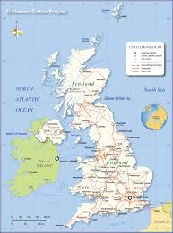 Wales, constituent unit of the united kingdom that forms a westward extension of the island of great britain. Political Map Of United Kingdom Nations Online Project