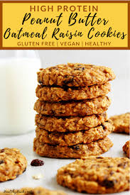 Nothing S Better Than Homemade Desserts So Diy These Healthy Peanut Butter O Oatmeal Raisin Cookies Healthy Oatmeal Raisin Cookies Healthy Dessert Recipes Easy