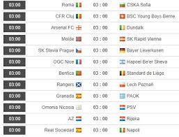 Jadwal Lengkap Liga Europa Nanti Malam Ac Milan Dan Arsenal Main Kandang