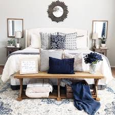 Master Bedroom Inspiration Cream And Navy Blue Bedroom Fancybedroomdesigns Blue Bedroom Decor Master Bedroom Inspiration Bedroom Inspirations