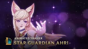 A New Horizon Star Guardian Ahri Animated Trailer League Of Legends League Of Legends Animation Guardian