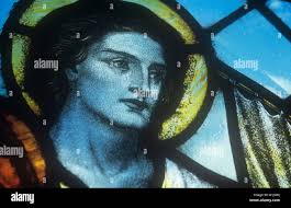 Stained glass saint andrew hi-res stock photography and images