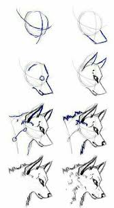 10 Exacting Draw A 3d Monster Ideas Wolf Sketch Animal Drawings Anime Drawings Tutorials