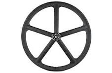 Santafixie 5 Spoke Rear Single-Speed Wheel - Matte Black