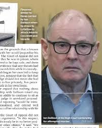 Judge revealed as attacker's partner