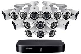 2k Super Hd 16 Channel Security System With Sixteen 2k 5mp Cameras Advanced Motion Detection And Smart Home Voice Control Lorex