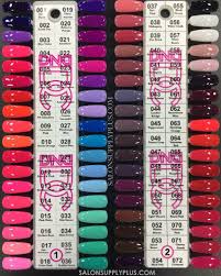18 Daisy Duo Gel Swatch Color Chart Dnd Gel Nail Polish
