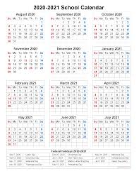 Download 2021 calendar printable with holidays, hd desktop wallpapers, yearly and monthly templates, 12 months, 6 months, half year, pdf, ms word, excel, floral and cute. School Calendar 2020 And 2021 Printable Portrait Template No Scl21a24 Free Printable 2020 Calendar W School Calendar Homeschool Calendar Academic Calendar