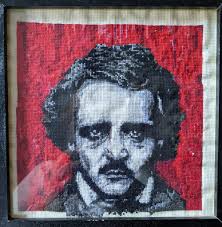 Help flattening a rolled up cross stitch piece