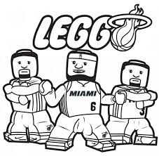 Turn Up The Heat With Miami Heat Coloring Pages