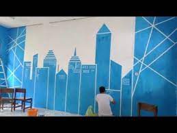 Salah satu karya bergambar sudut jalan kampus. Lazirva Youtube Bayangan Gedung Seni Krayon