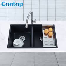 Kitchen sink granite or quartz. Granite Quartz Stone Undermount Wash Basin Sink Kitchen Sink China Faucet Quartz Sink Made In China Com