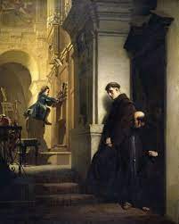 The Young Mozart Painting | Heinrich Lossow Oil Paintings