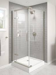The glass panel, or panels, are used to create a barrier or enclosure that prevents water from spraying into the rest of the room while someone is using the shower or tub. 7 Modern Shower Doors For Contemporary Baths Residential Products Online