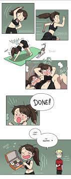 Sweet Temptation By Zombiesmile Deviantart Com On Deviantart Cute Comics Funny Comics Funny Comic Strips