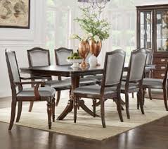 Modern formal dining room sets are typically sleek with bold lines and minimal decorative details. Dining Room Furniture Tables Chairs More The Roomplace