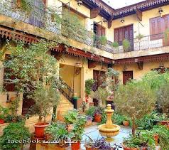 Nur Sulimann Adli Kullanicinin Amazing Old Damascus Panosundaki Pin Avlular Bahce Havuz