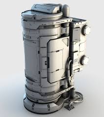 3d Model Of Sci Fi Element Sci Fi Props Mechanical Design Sci Fi