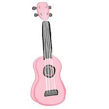 Pink Ukulele Sticker By Pasengo Pink Drawing Drawing Anime Clothes Aesthetic Stickers