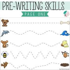 Essential Pre Writing Skills I Can Trace Lines Liz S Early Learning Spot Pre Writing Activities Writing Activities For Preschoolers Preschool Writing