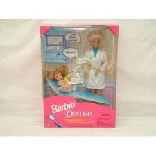 I know most people don't like her on here, but please no rude comments. Mattel Rare Spanish Speaking Barbie Dentista Dentist New In Box Kelly Doll 1996