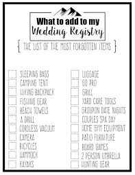 A Complete Wedding Registry Checklist Of Things That Everyone Forgets To Add To Thei Wedding Registry Checklist Complete Wedding Registry Checklist How To Plan