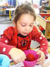 Red day tastes good to Emma