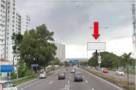 Lebuhraya jelutong;lebuhraya tun dr lim chong eu. Firstboard 2 Sided Unipole Billboard At Tun Dr Lim Chong Eu Highway In Penang Island