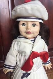 Vintage Effanbee Originals 16" Girl Doll Faith Wick Anchors Aweigh 1979