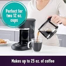 So, 6.25 ounces times 0.125 is equal to 25 / 32 cups. Buy Mr Coffee 5 Cup Programmable 25 Oz Mini Brew Now Or Later With Water Filtration And Nylon Reusable Filter Coffee Maker Black Online In Turkey B081dnwg7n