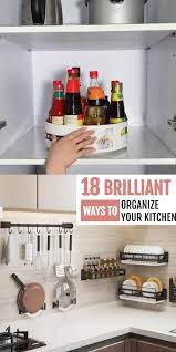 Suberb 15 Kitchen Organization Ideas Absolutely Brilliant In 2021 Kitchen Hacks Organization Kitchen Organization Diy Small Kitchen Organization
