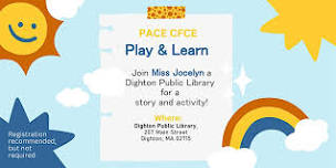 Play & Learn - Dighton Public Library, June 2026