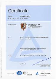 Contoh surat lamaran kerja satpam/security adalah contoh surat lamaran kerja terbaru yang akan admin bagikan kali ini untuk anda. Sertifikat Iso 9001 2015 Qms Pt Putra Tidar Perkasa