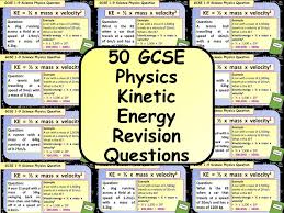 1 Only 50 Gcse Physics Science Kinetic Energy Calculation Revision Questions Gcse Physics Physics Physics Questions