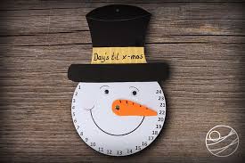 Schneemann basteln vorlage zum ausdrucken : Bastelvorlage Schneemann Countdown Sonnenpark Home