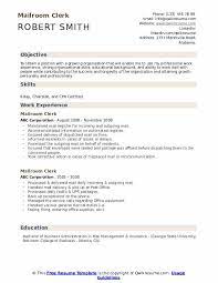 In your post office worker resume, you should add the following skills and qualifications in order to impress the hiring manager. Mailroom Clerk Resume Samples Qwikresume