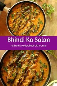 Bhindi Salan Hyderabadi Bhindi Ka Salan My Dainty Kitchen Recipe Indian Food Recipes Vegetarian Curry Recipes Vegetarian Okra Curry