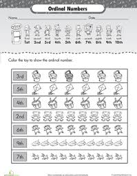 Ordinal Numbers Worksheet Education Com Ordinal Numbers Math Numbers Math Number Sense