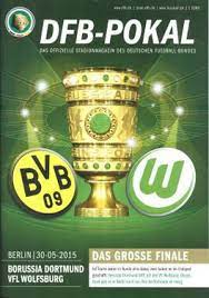 This logo image consists only of simple geometric shapes or text. 2015 Dfb Pokal Final Wikipedia