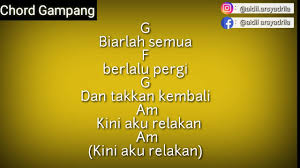 Chord lagu biar aku yang pergi. Semua Berlalu Lagu Gitar Lirik Chords Chordify