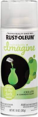 Buy Rust Oleum Imagine Glow In The Dark Spray Paint 10 Oz Green