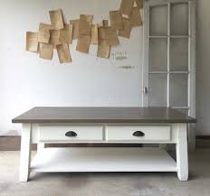 Background wooden board with cracked paint. Farmhouse Style Coffee Table Makeover With Furniture Paint Country Chic Paint Blog