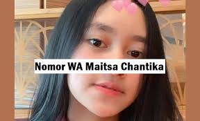 Apalagi saat pandemi covid seperti ini. Biodata Dan Nomor Wa Maitsa Chantika Asli 2021 Nadagitar
