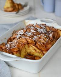 Baked Apple French Toast Once Upon A Chef