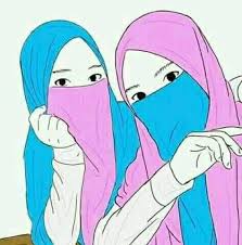 Gambar muslimah hijab anime… anime muslimah anime hijab sahabat. Foto Muslimah Kartun Muslimah Bersama Sahabat Facebook